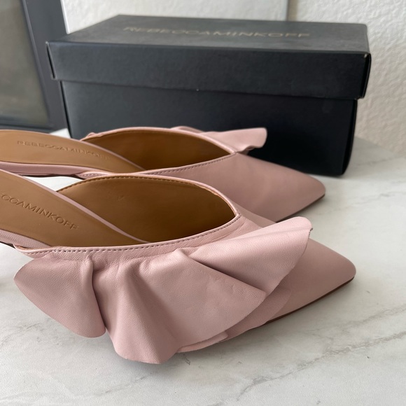 Rebecca Minkoff Millenial Pink Leather Giov Pump - Picture 4 of 7